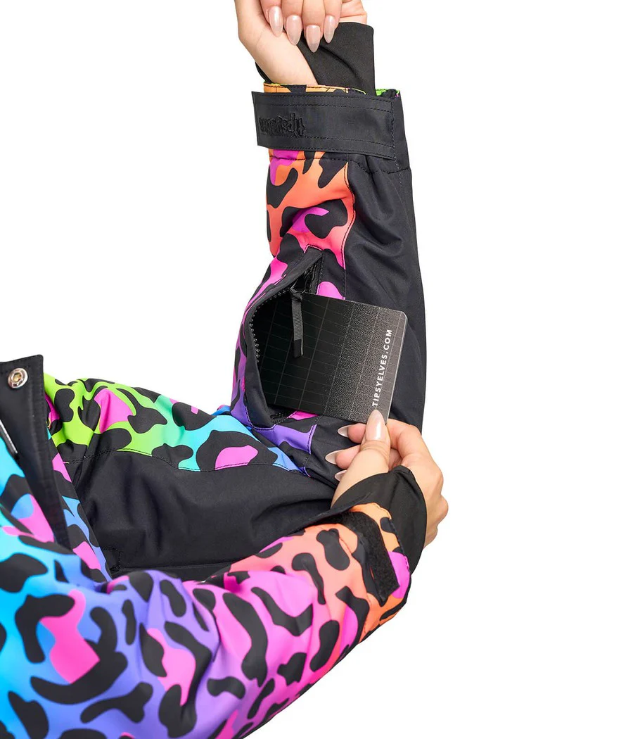 Women's 90's Leopard Ski Suit - Image 6