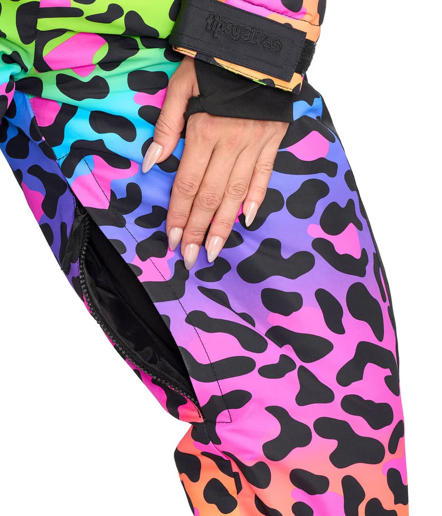 Women's 90's Leopard Ski Suit - Image 7