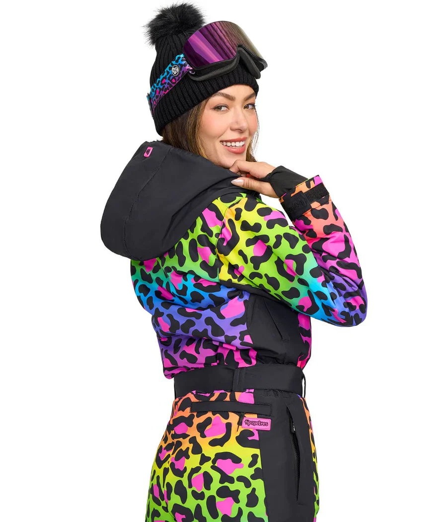Women's 90's Leopard Snow Suit - Image 3