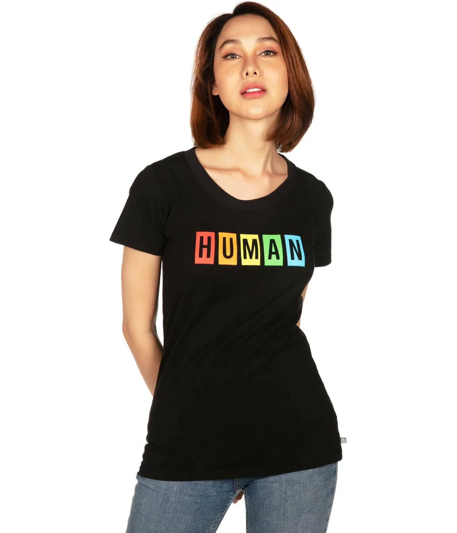 Proud Human Basic Tee - Image 4