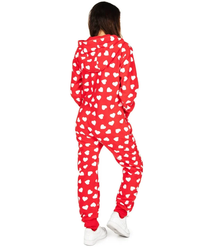 Women's Beating Hearts Jumpsuit - Image 3