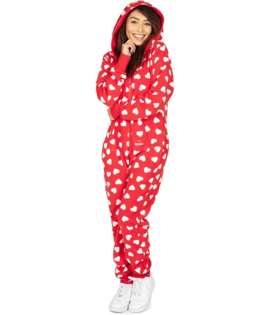 Women's Beating Hearts Jumpsuit - Image 4