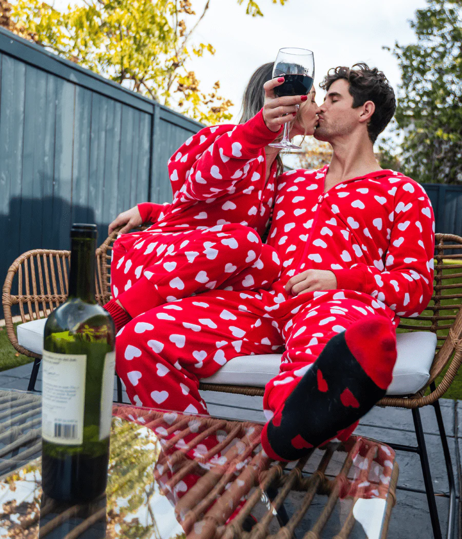 Women's Beating Hearts Jumpsuit - Image 6