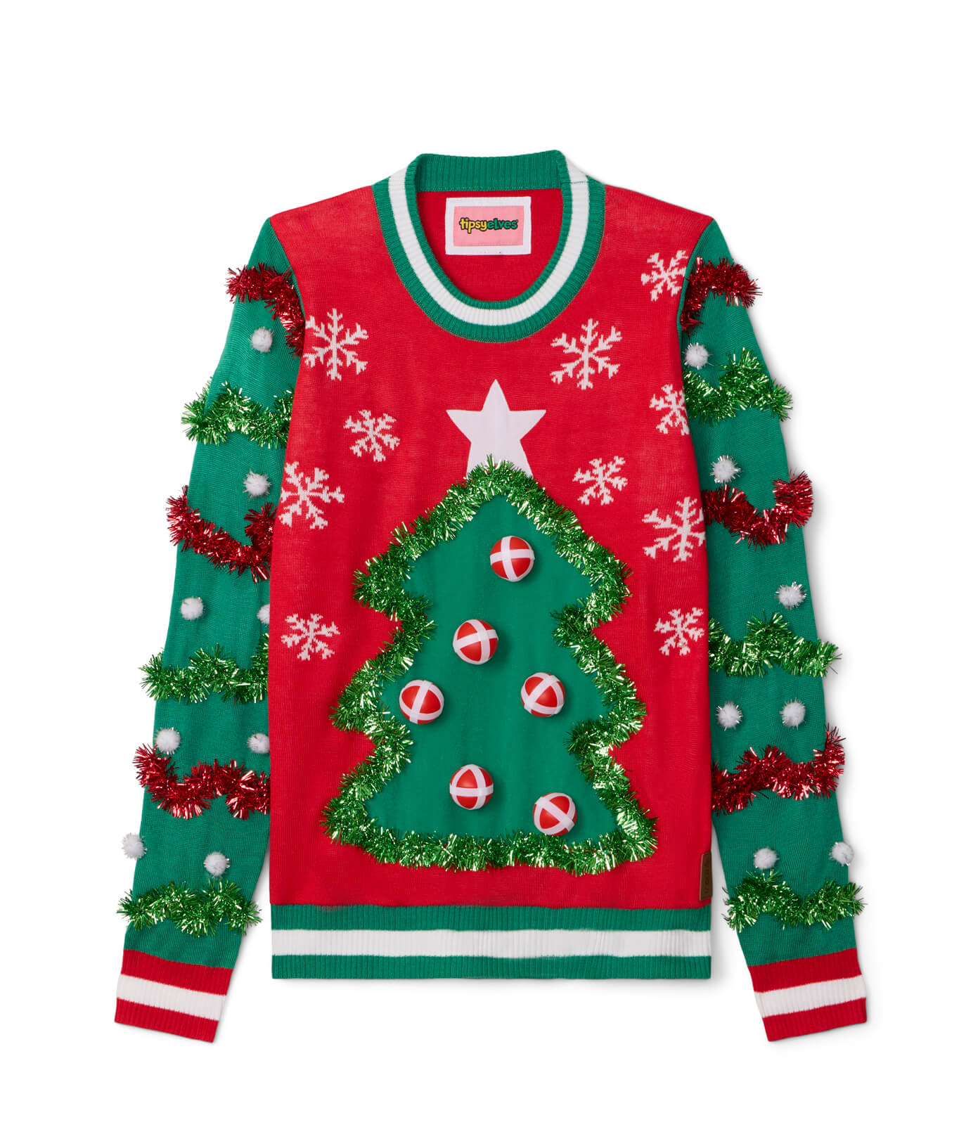 Women's Deck the Halls Game Ugly Christmas Sweater - Image 6