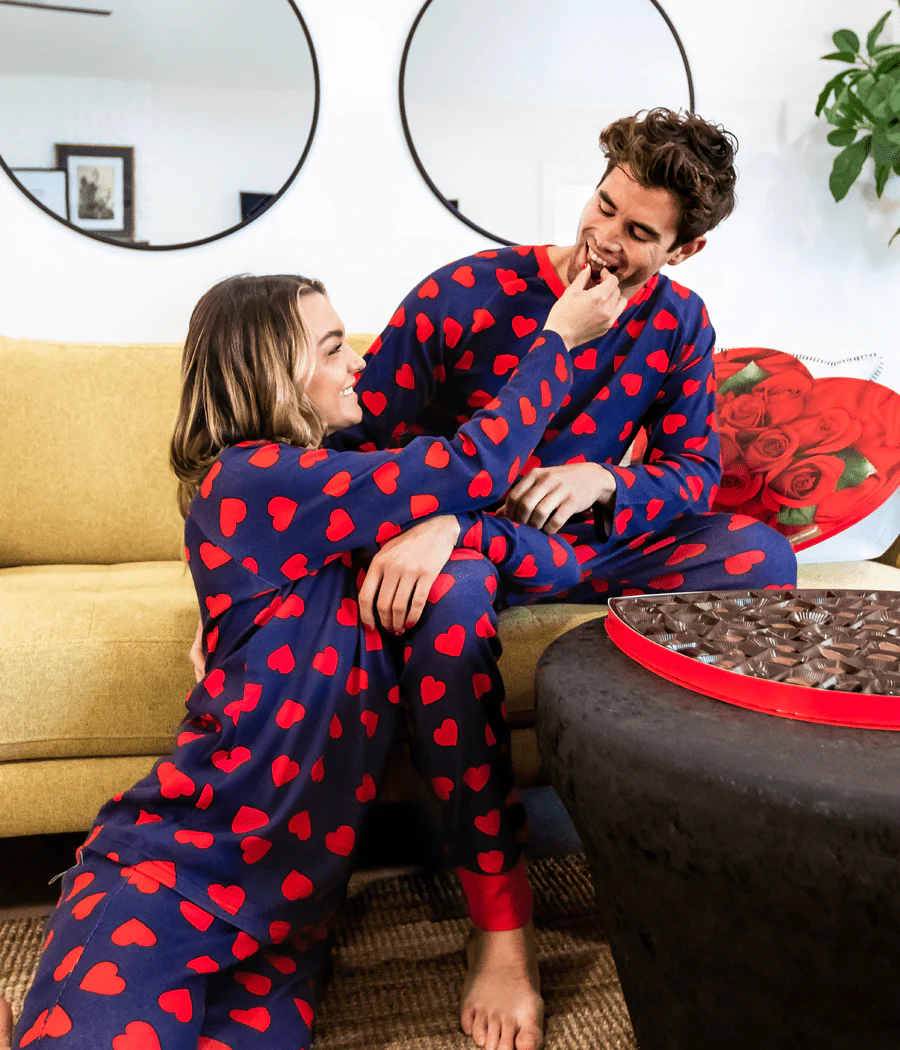 Women's Hearts on Fire Pajama Set - Image 2