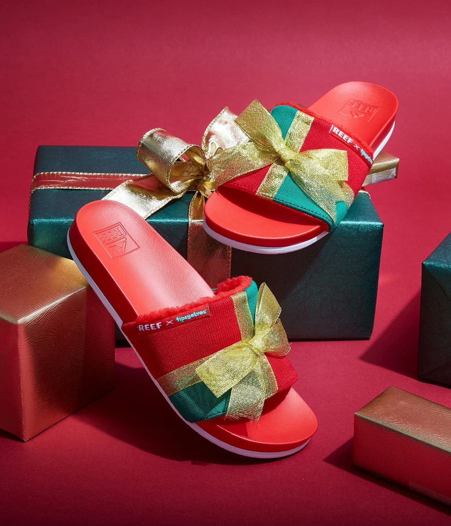 Women's Present Reef Slides - Image 2