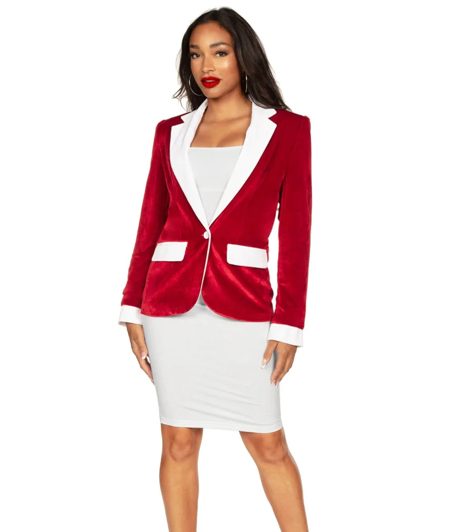 Women's Santa Blazer - Image 3