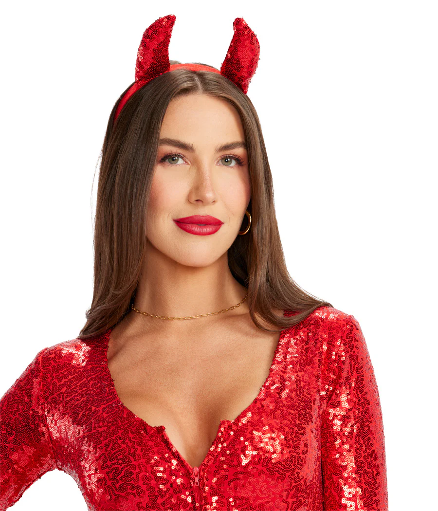 Sequin Devil Costume - Image 3