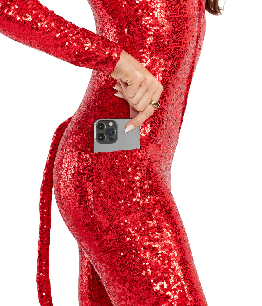 Sequin Devil Costume - Image 6