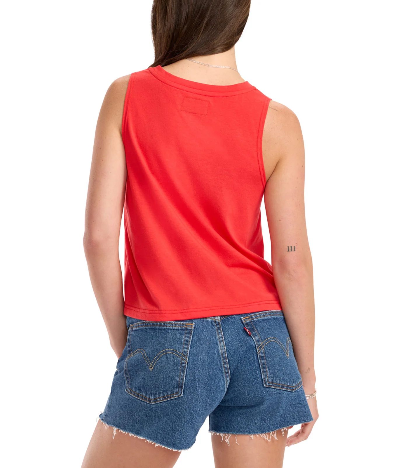 Women's Stars Of Summer Sequin Cropped Tank Top - Image 4