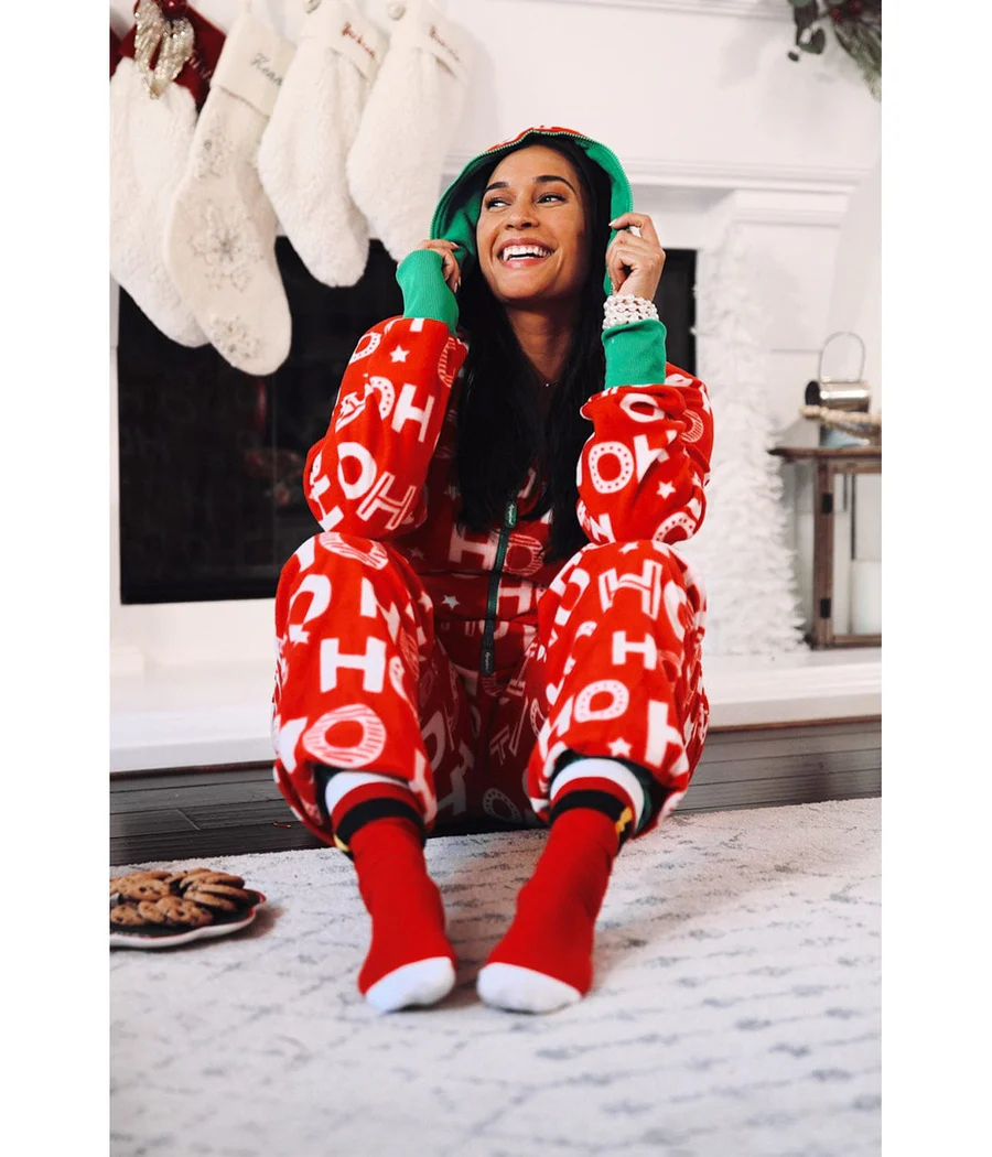Women's Santa Claus Socks (Fits Sizes 6-11W) - Image 2