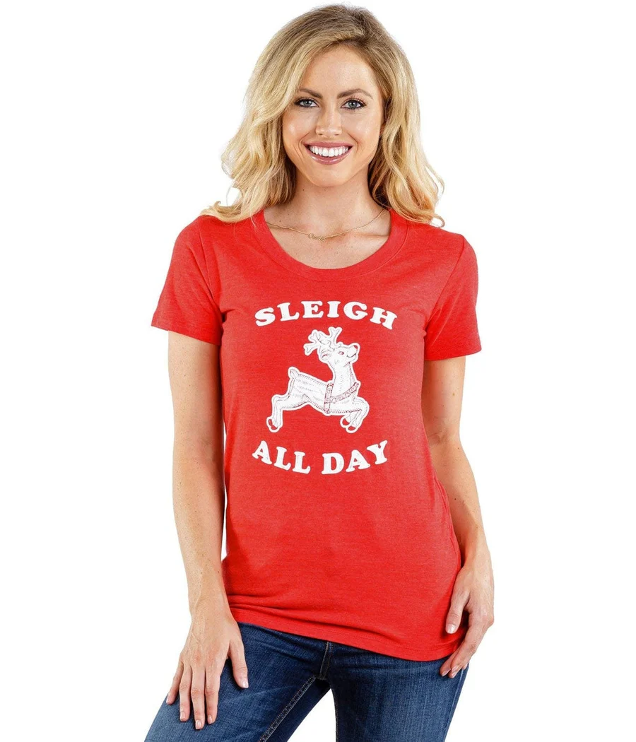 Women's Sleigh All Day Tee - Image 2