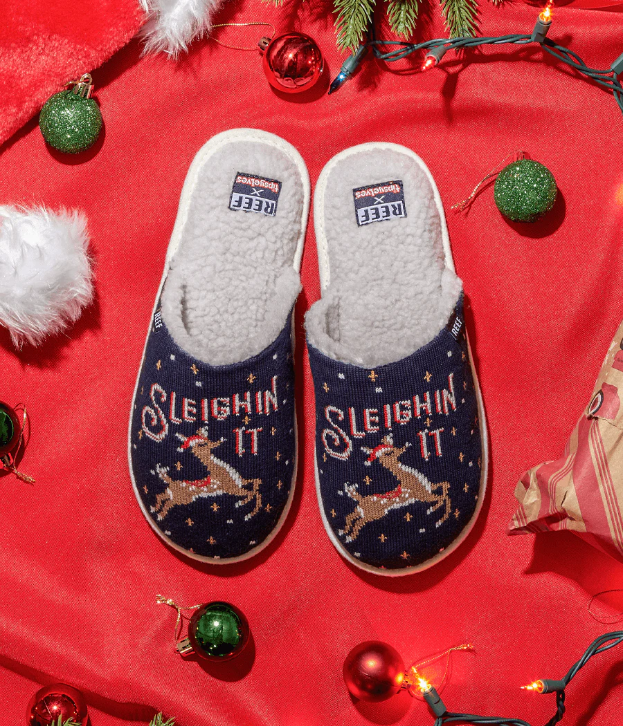 Women's Sleighin' It Reef Slippers - Image 2