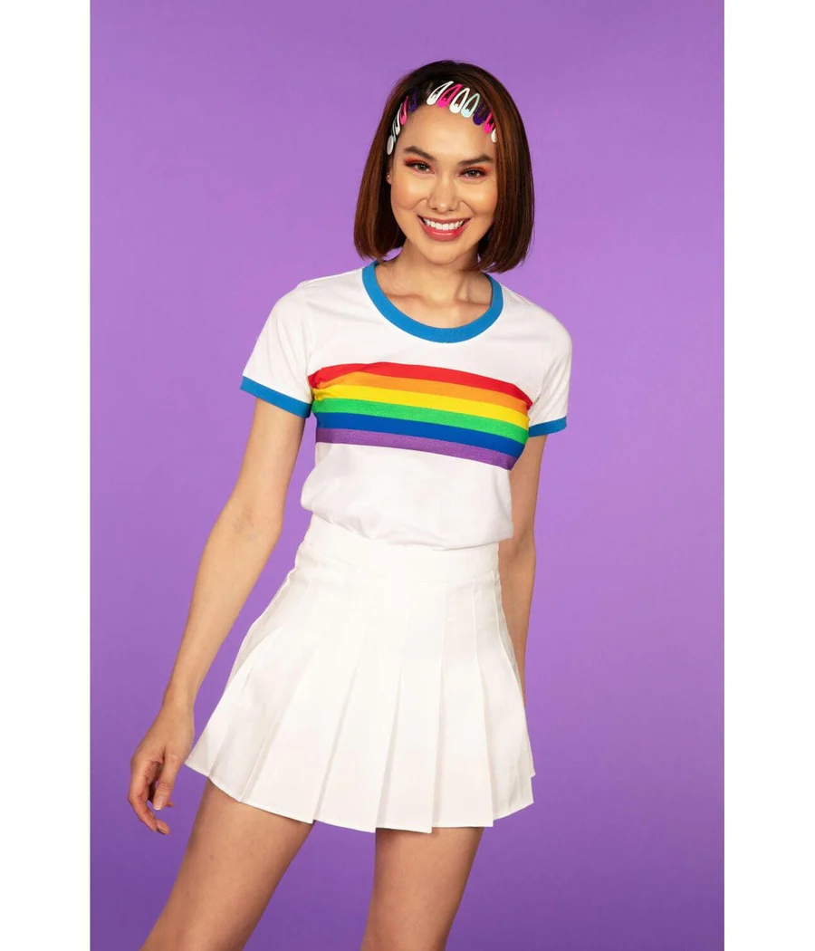 Rainbow or Bust Basic Tee - Image 6