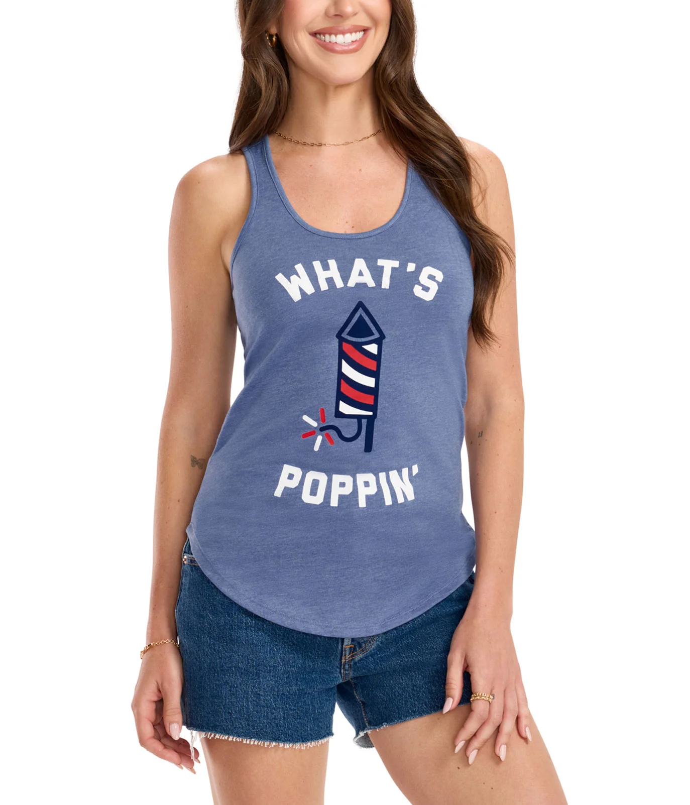 Women's What's Poppin' Tank Top - Image 2