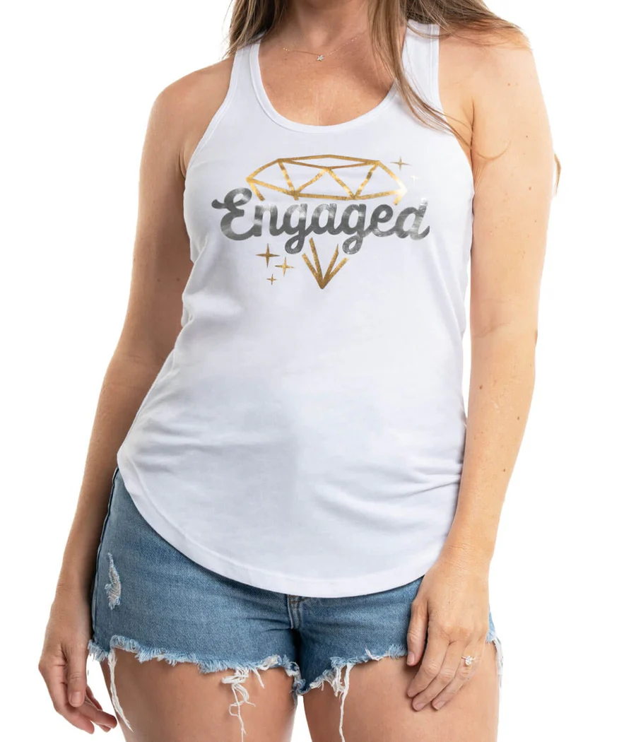 Women's Engaged Tank Top - Image 3