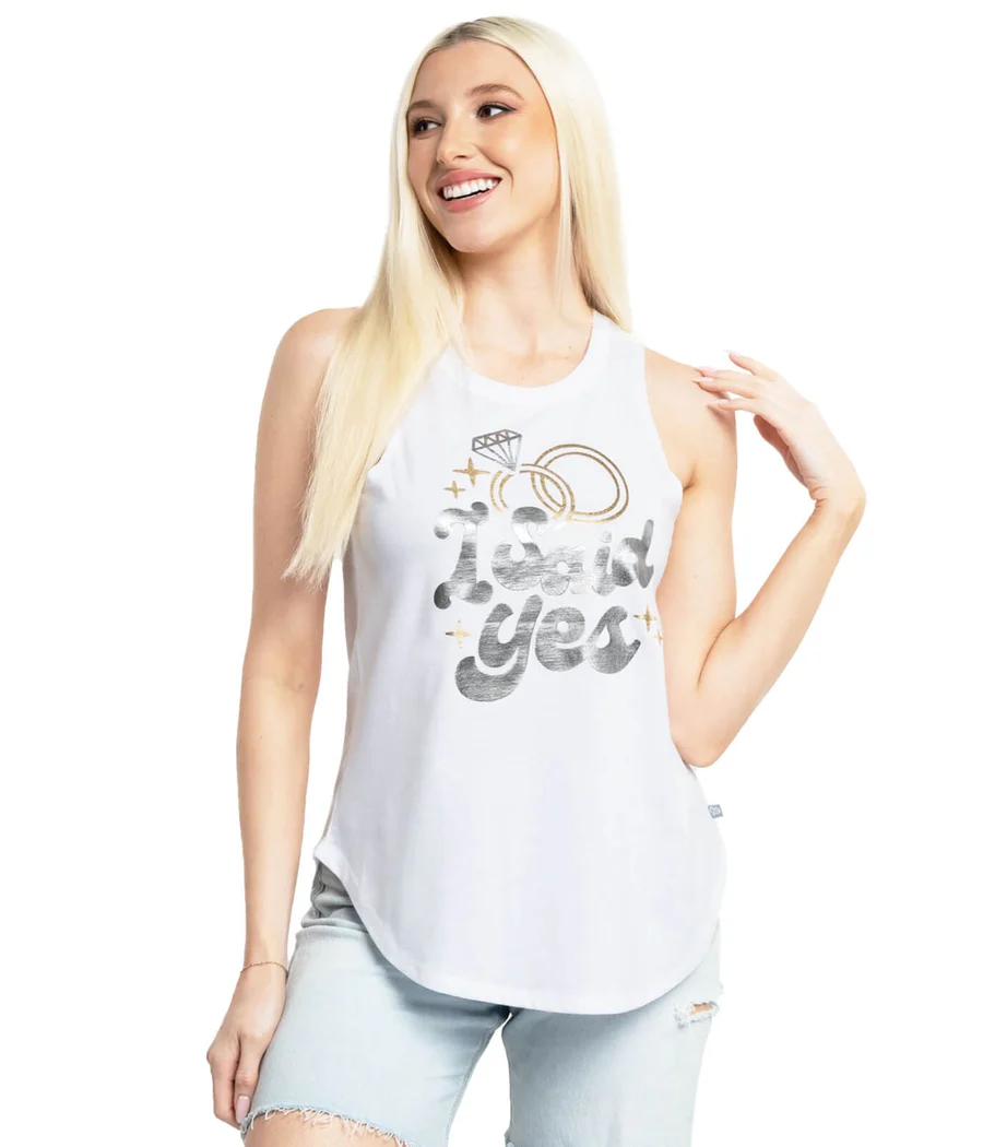 Women's I Said Yes Tank Top - Image 2