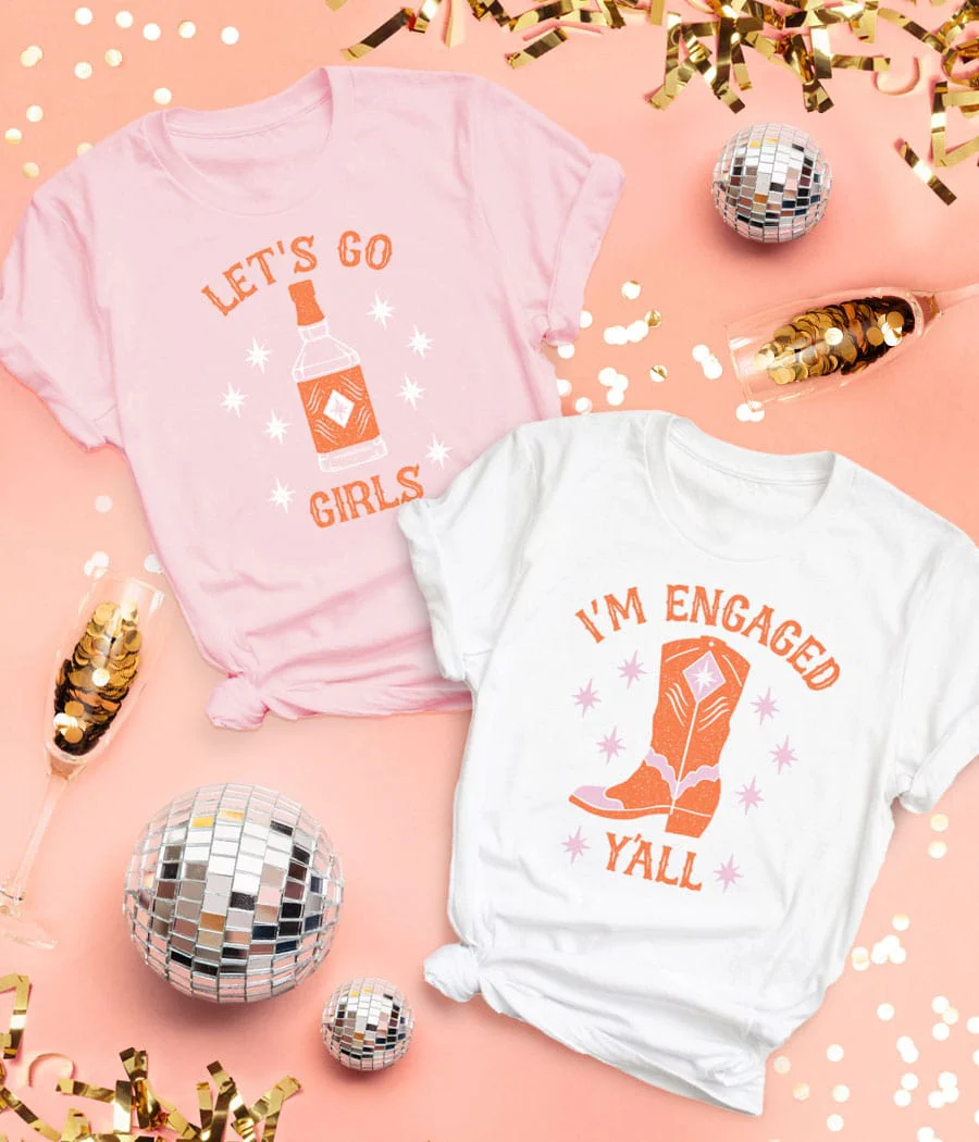 Women's I'm Engaged Y'all Tee - Image 4