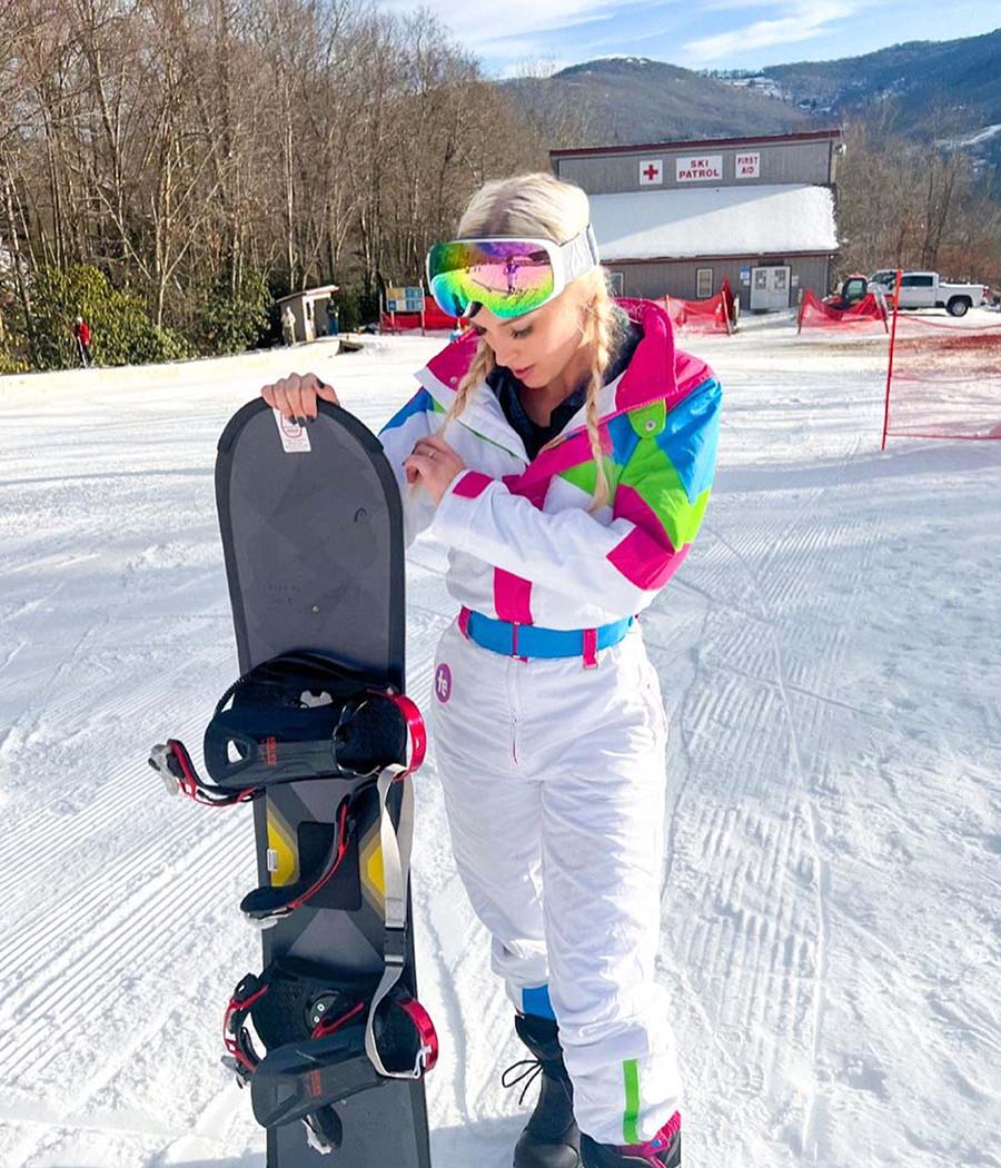 Women's Dayglow Dream Ski Suit - Image 2