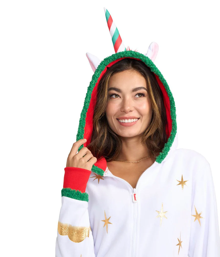 Women's Festive Fantasy Unicorn Jumpsuit - Image 3