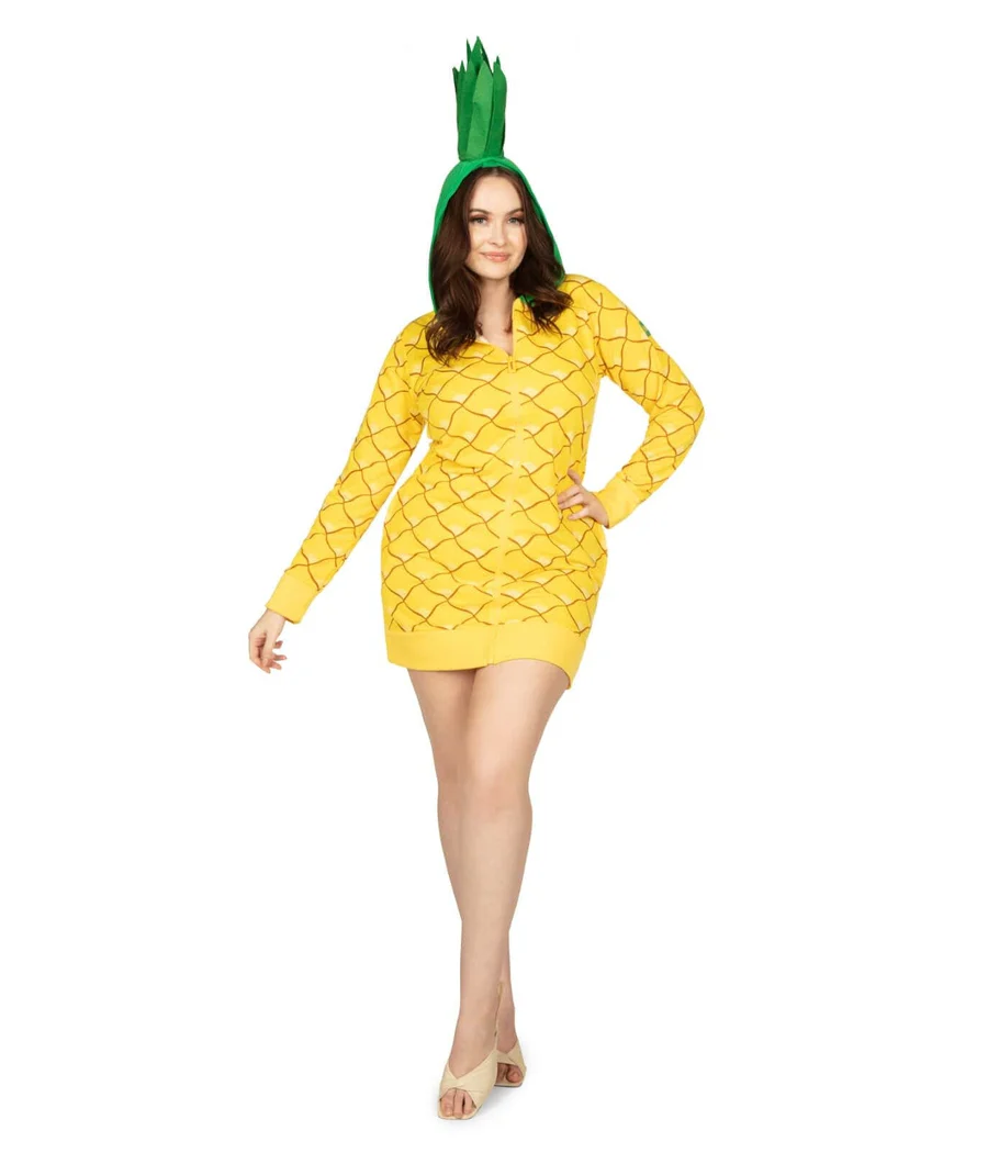 Pineapple Plus Size Costume Dress
