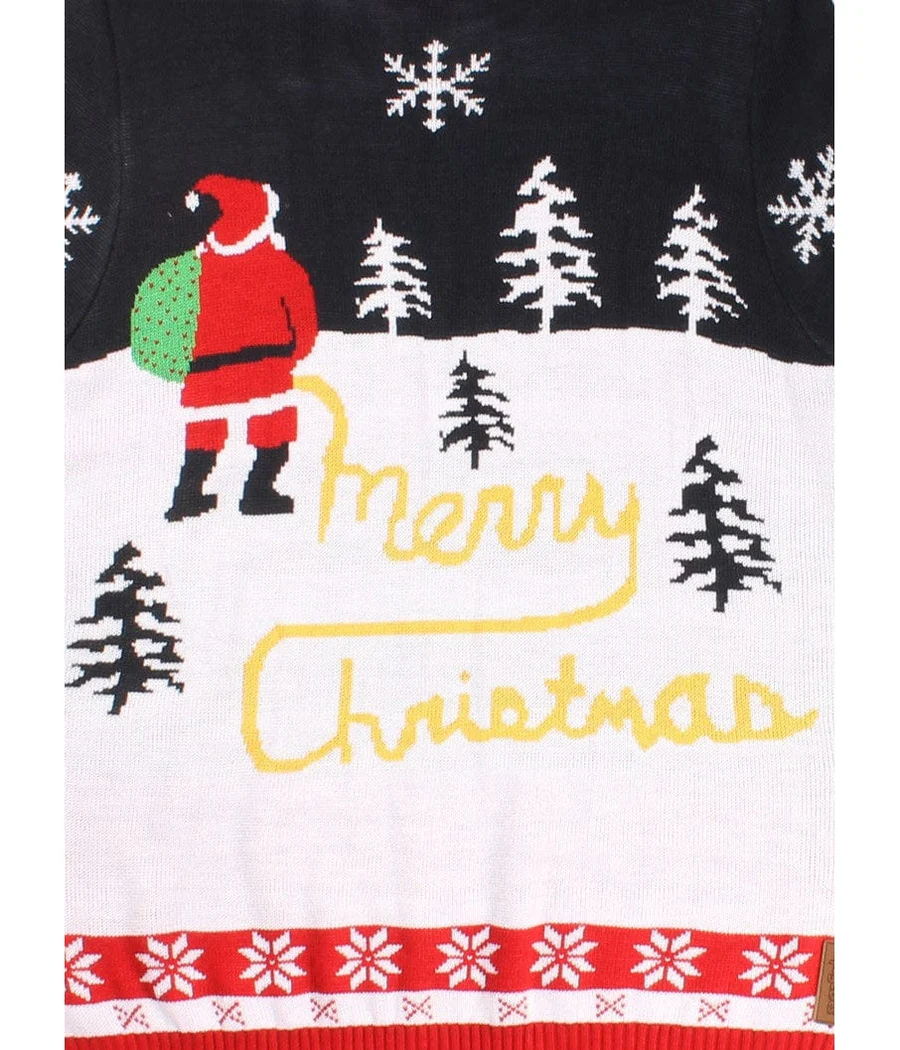 Men's Yellow Snow Ugly Christmas Sweater - Image 3